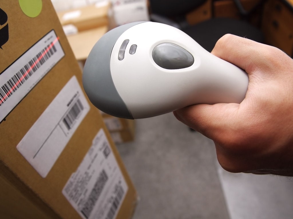 warehouse management with  wireless scanners